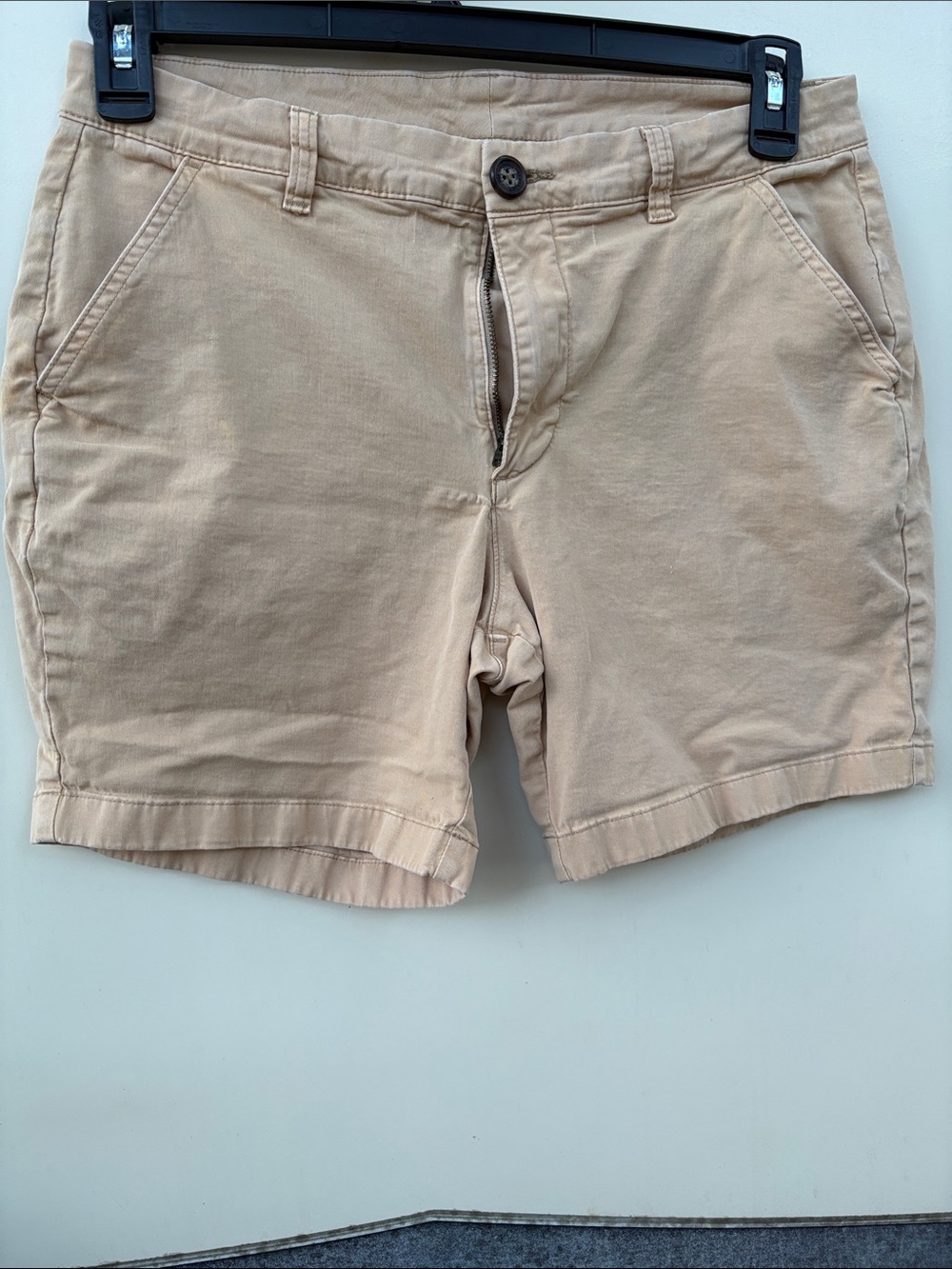 chubbies Beige Cotton Chino Shorts